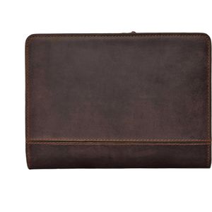 Produktbild für Schreibmappe Menzo MB57, marone, Echt Leder
