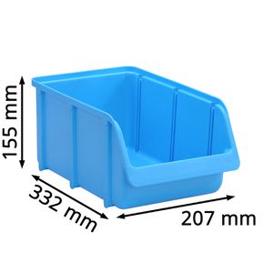 Produktbild für Sichtlagerkasten Hünersdorff 674300, Größe 4