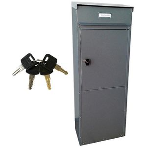 Produktbild für Briefkasten SafePost ScanPro 855 Tiamat, anthrazit, aus Stahl