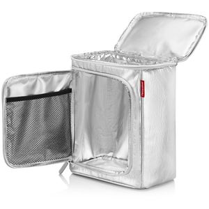Produktbild für Kühltasche Reisenthel Coolerbox silver crackle, faltbar