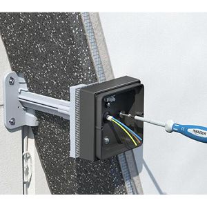 Produktbild für Gerätedose Kaiser-Elektro Teleskop 1159-61, für Außendämmung