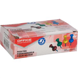 Produktbild für Pinnadeln Office-Products Kopf aus Kunststoff