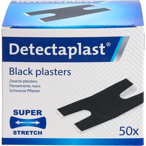 Produktbild für Pflaster Detectaplast Black Fingergelenk 50 Strips