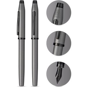 Produktbild für Füller Cross Century II Gunmetal Grey, Feder F