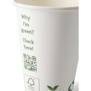 Produktbild für Trinkbecher Biozoyg DHD04423, weiß