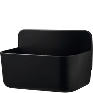 Duschablage Tesa Lavaa S, schwarz matt