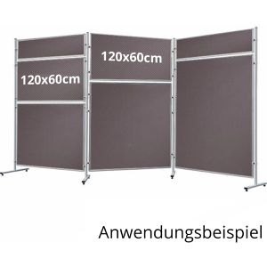 Produktbild für Stellwand Franken ECO EL-UTF60, für Stellwandsysteme