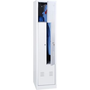 Produktbild für Spind G-Office WRZ/2.1840, Z-Spind, lichtgrau