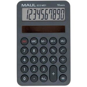 Produktbild für Taschenrechner Maul ECO MD 1, Recycling, grau