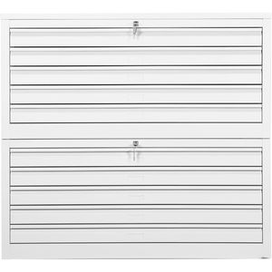 Produktbild für Planschrank G-Office MPC/10, lichtgrau, DIN A1