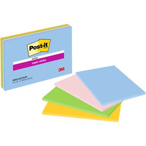 Produktbild für Haftnotizen Post-it Super Sticky Summer Sorbet, bunt