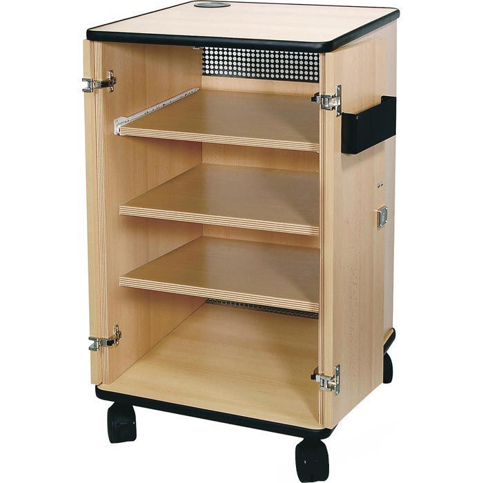 Liesegang Projektionstisch Basic, Höhe 96,6 cm, Medienschrank, buche