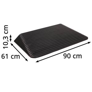 Produktbild für Bordsteinrampe bepco RB103246103, aus Gummi