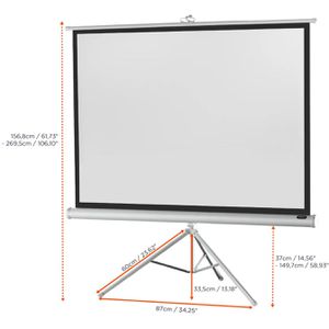 Produktbild für Beamer-Leinwand Celexon Economy White Edition