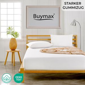 Produktbild für Spannbettlaken Buymax Jersey, 140 x 200 cm