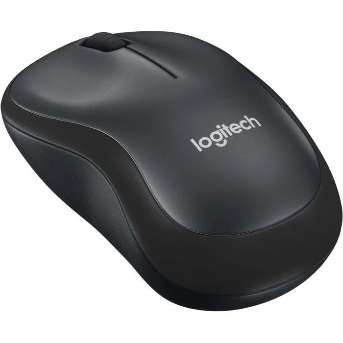 Logitech Maus optischem Wireless Sensor, mit Silent AG Böttcher schwarz – M220 Mouse