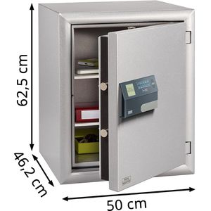 Produktbild für Tresor Burg-Wächter Diplomat MTD 760 E FP, Fingerprintschloss