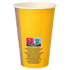 Produktbild für Trinkbecher Papstar 14804 To Go, farbig, 0,3 l