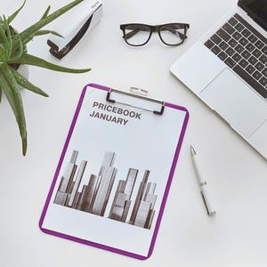 Produktbild für Klemmbrett Leitz 3971-00-62, WOW, A4