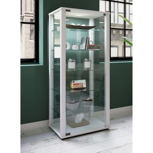 Produktbild für Glasvitrine VCM Kavisa L, stehend