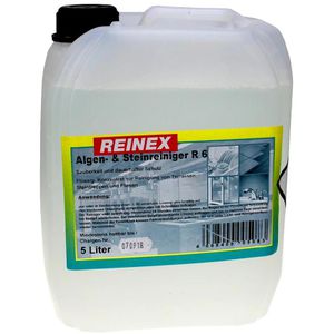 Reinex Steinreiniger R6 Algen-Frei und Steinreiniger, Konzentrat, für dauerhaften Schutz, 5 Liter