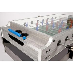 Produktbild für Tischkicker Garlando Coperto Münz/Glas, mit Münzprüfer