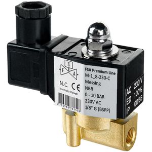 Magnetventil FSA Premium M-1/8-230-C, 1/8 Zoll