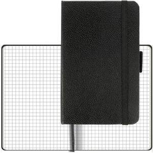 Notizbuch Westcott E-1744843 00, Kunstleder Hardcover