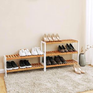 Produktbild für Schuhregal Songmics LBS03H, aus Bambus