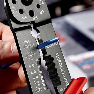 Produktbild für Crimpzange Knipex 97 21 215 B Universalzange