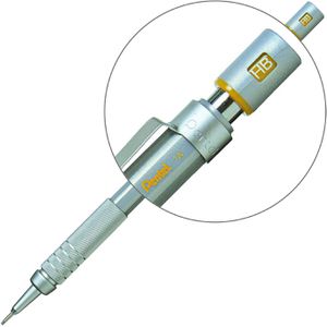Produktbild für Druckbleistift Pentel GraphGear 500, silber, Kunststoff