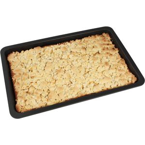 Produktbild für Backblech Zenker Black Metallic Pflaumenkuchen, aus Stahlblech