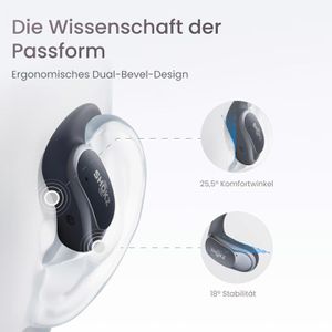 Produktbild für Kopfhörer Shokz OpenFit Air, schwarz