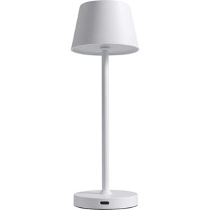 Tischlampe Rolf-Kern Club Nano, weiß mit LED