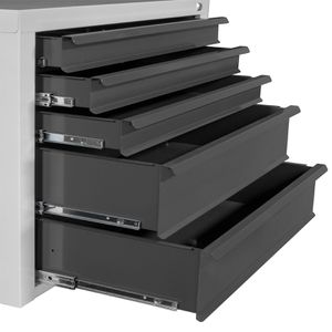 Produktbild für Schubladenschrank ADB 24785, aus Metall