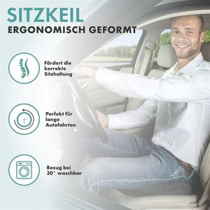 Produktbild für Keilkissen Walser Joel, 27023, schwarz