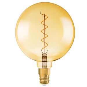 OSRAM LED-Lampe Vintage 1906 Spiral Filaments, E27, 5W ersetzt 28W, warmweiß – Böttcher AG