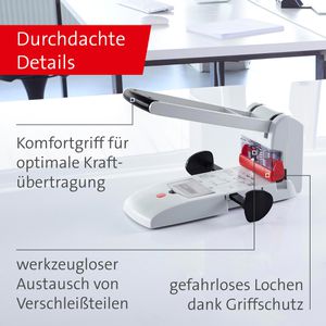 Produktbild für Locher Novus B 2200, 025-0488, grau