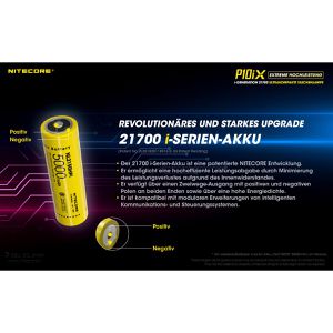 Produktbild für Taschenlampe Nitecore P10iX Precise LED, aufladbar
