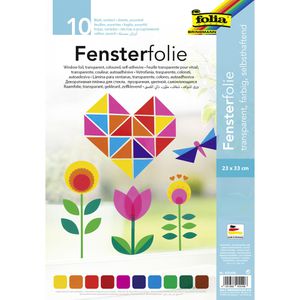 Fensterfolie Folia 455409, bunt, selbsthaftend