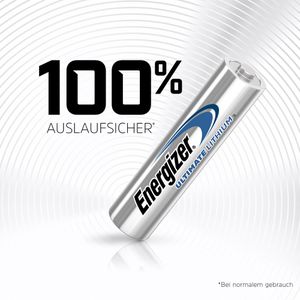 Produktbild für Batterien Energizer Ultimate L92 Lithium