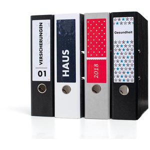 Produktbild für Rückenschilder Herma 10746, Special Recycling weiß