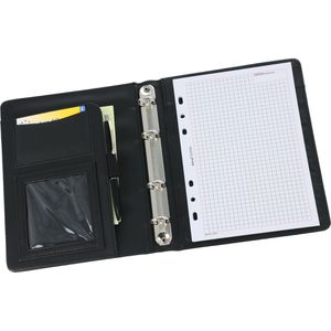 Produktbild für Schreibmappe Alassio 30003, Benaco, schwarz, Kunstleder