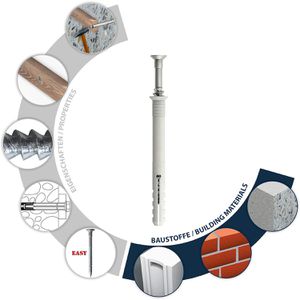 Produktbild für Dübel Tox 017102281, Attack 8/140