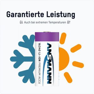 Produktbild für Akku Ansmann 3,6 V, 800 mAh