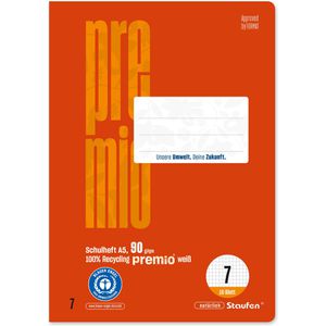 Produktbild für Schulheft Staufen Premio, 040780007, für 1. &amp; 2. Klasse, A5