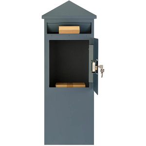 Produktbild für Briefkasten SafePost ScanPro 110PZ, anthrazit, aus Stahl