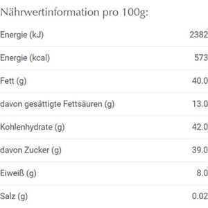 Produktbild für Tafelschokolade Lindt Les Grandes 34% Haselnüsse