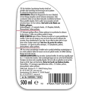 Produktbild für Kunststoffreiniger Sonax Cabrioverdeck Reiniger