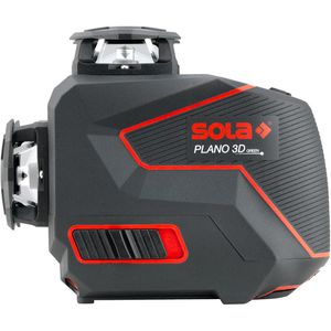 Produktbild für Kreuzlinienlaser SOLA 71017201, PLANO 3D GREEN PRO, 3x 360°
